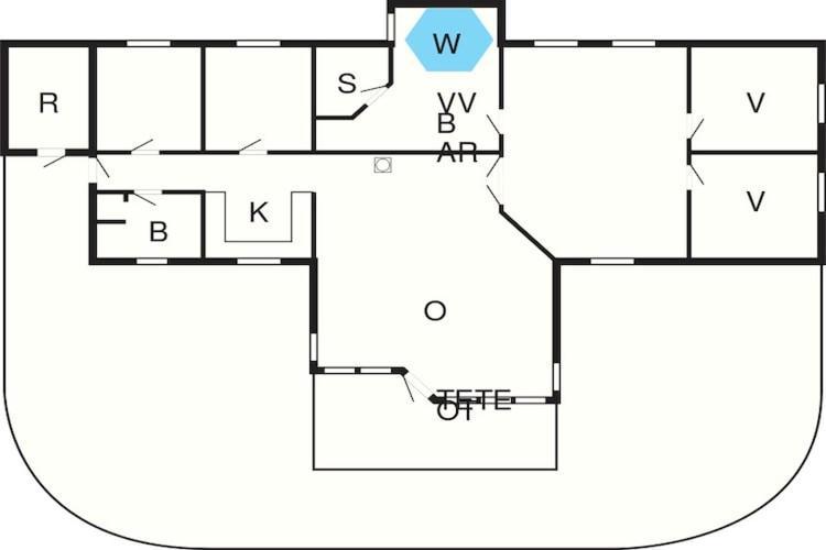 10 Person Holiday Home In R Dby Kramnitse Bagian luar foto